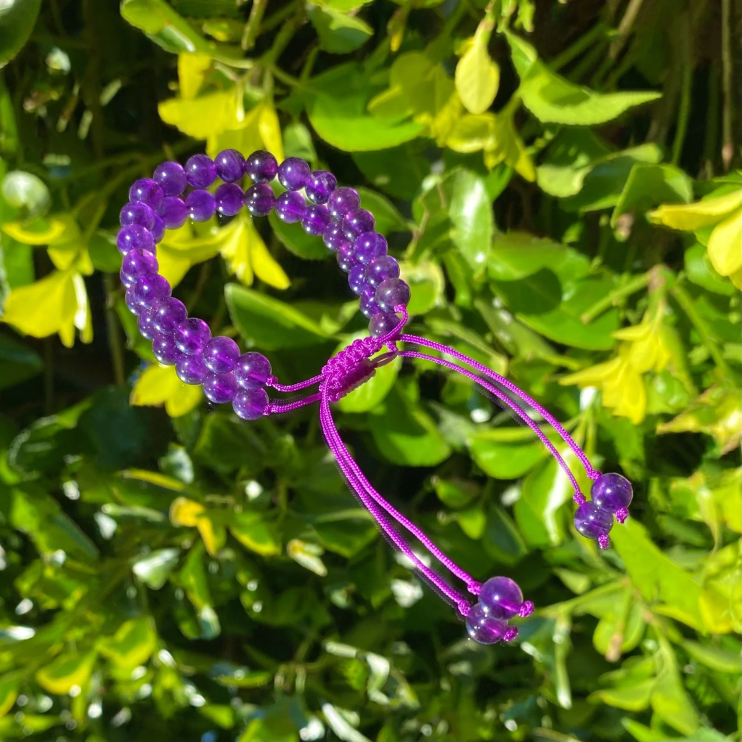 Amethyst Crystal Bracelet