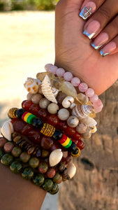 Rose Quartz Crystal Bracelet