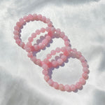 Load image into Gallery viewer, Rose Quartz Crystal Bracelet

