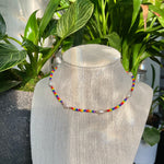 Load image into Gallery viewer, Rainbow Pearls Choker
